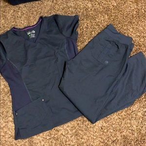 Purple label yoga scrubs